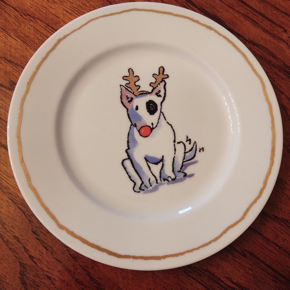 Williams Sonoma Holiday Dessert Plate